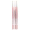da Vinci COSMOTOP-SPIN Silkpainting Brush, Synthetic, Watercolor, Round, Size 2, Pack of 3