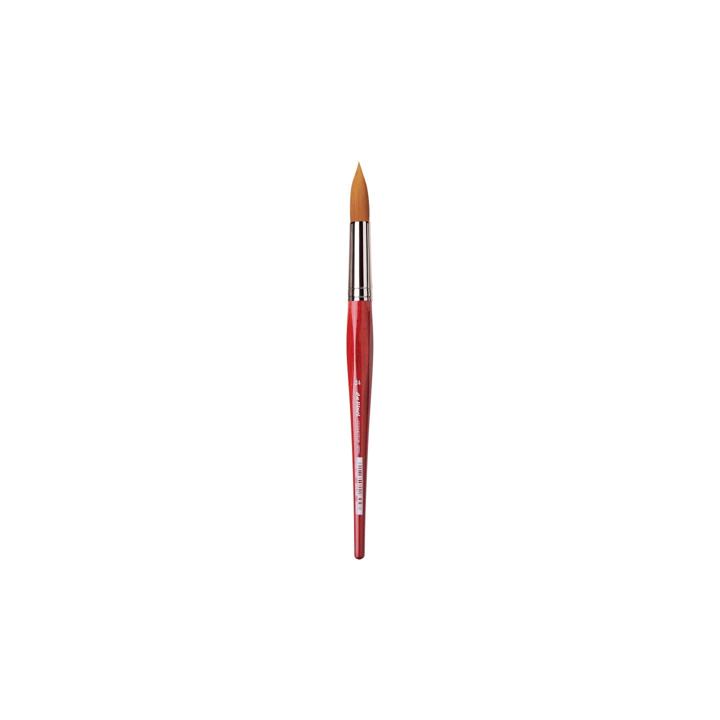 da Vinci COSMOTOP-SPIN Silkpainting Brush, Synthetic, Watercolor, Round, Size 24