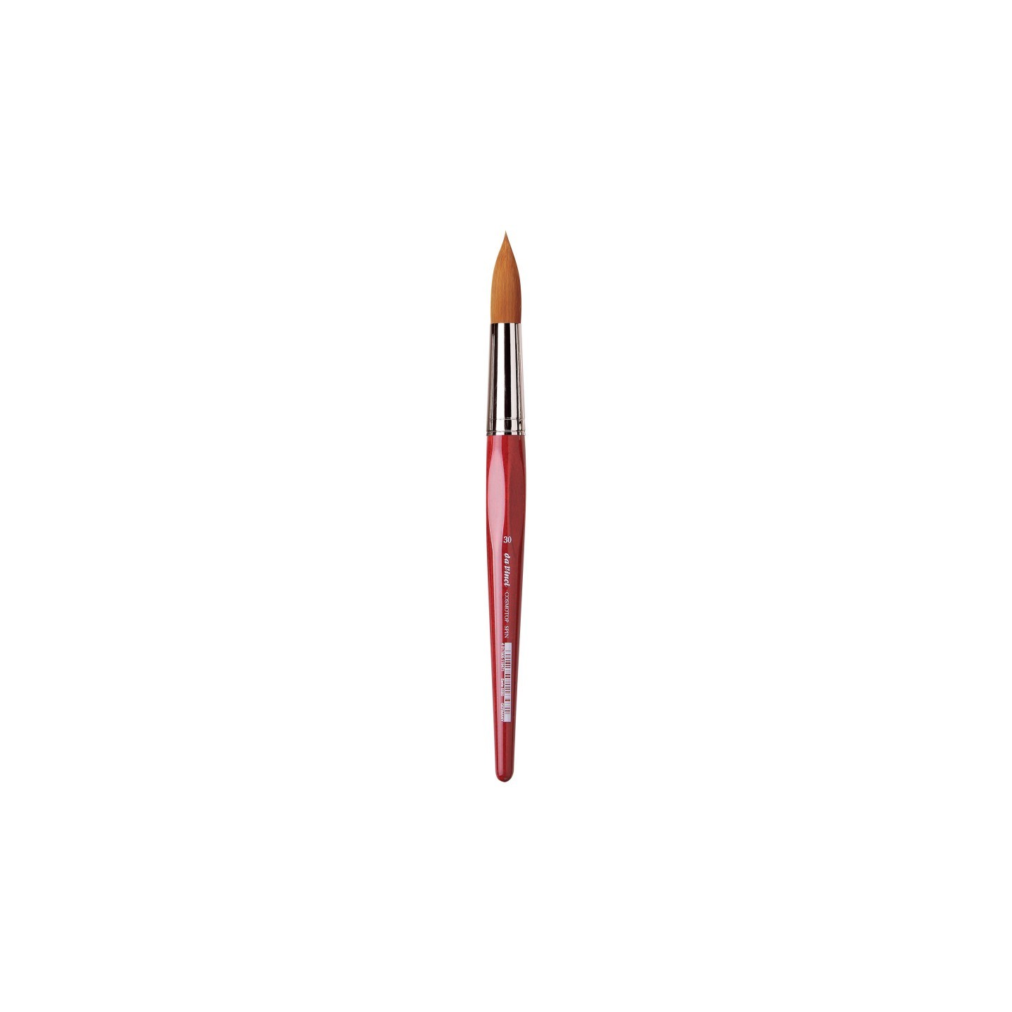 da Vinci COSMOTOP-SPIN Silkpainting Brush, Synthetic, Watercolor, Round, Size 30