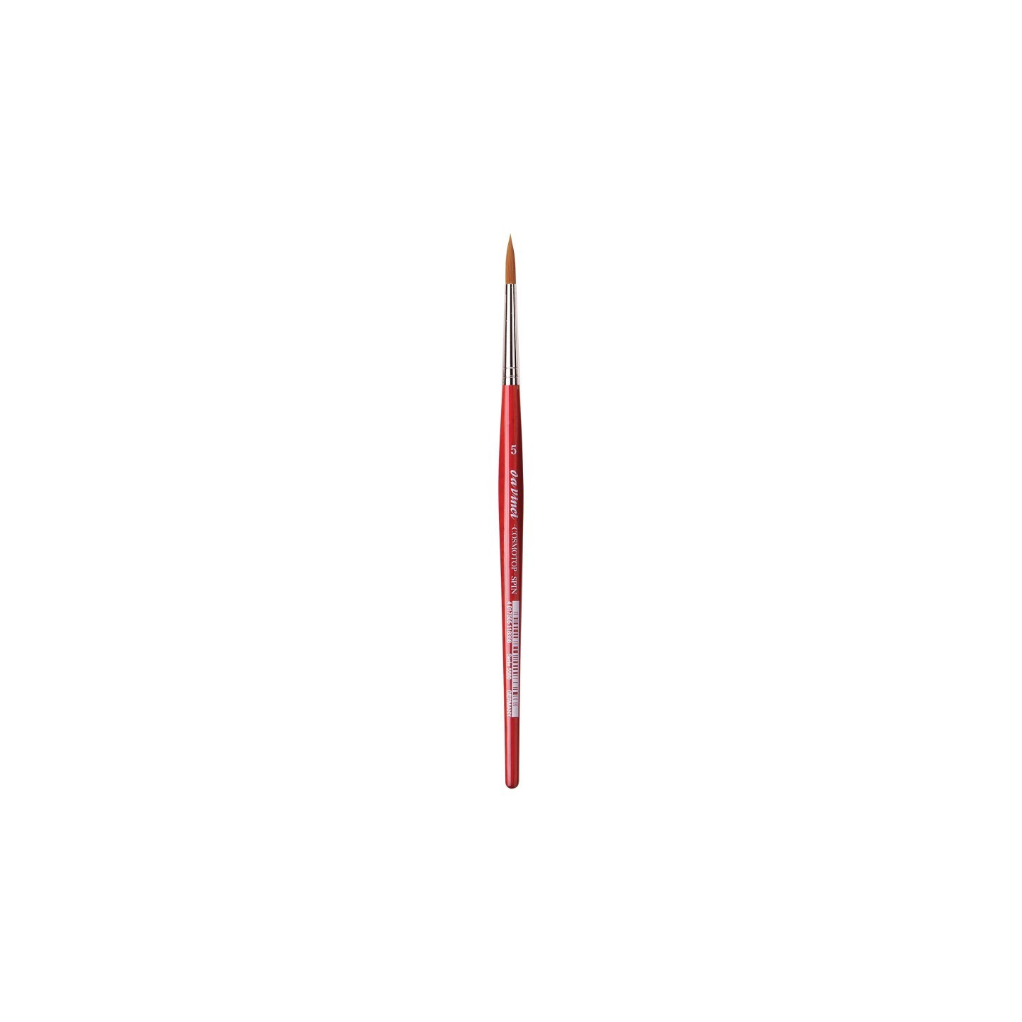 da Vinci COSMOTOP-SPIN Silkpainting Brush, Synthetic, Watercolor, Round, Size 5