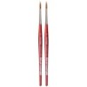 da Vinci COSMOTOP-SPIN Silkpainting Brush, Synthetic, Watercolor, Round, Size 5, Pack of 2