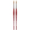 da Vinci COSMOTOP-SPIN Silkpainting Brush, Synthetic, Watercolor, Round, Size 8, Pack of 2
