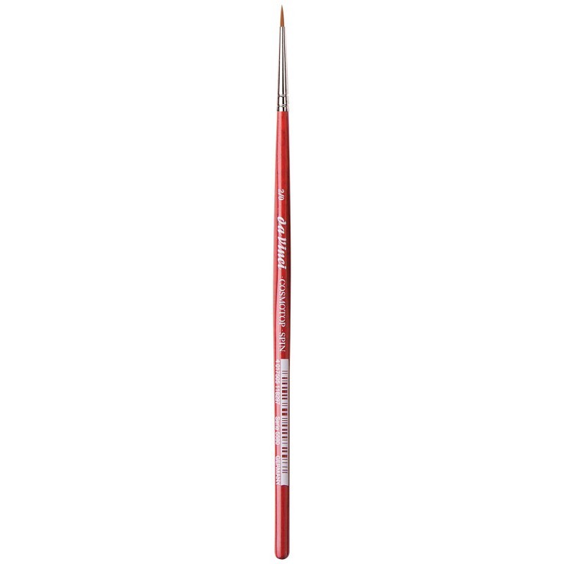da Vinci COSMOTOP-SPIN Silkpainting Brush, Synthetic, Watercolor, Round, Size -2