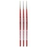 da Vinci COSMOTOP-SPIN Silkpainting Brush, Synthetic, Watercolor, Round, Size -3, Pack of 3