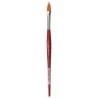 da Vinci COSMOTOP-SPIN Silkpainting Brush, Synthetic, Watercolor, Oval-Pointed, Size 12
