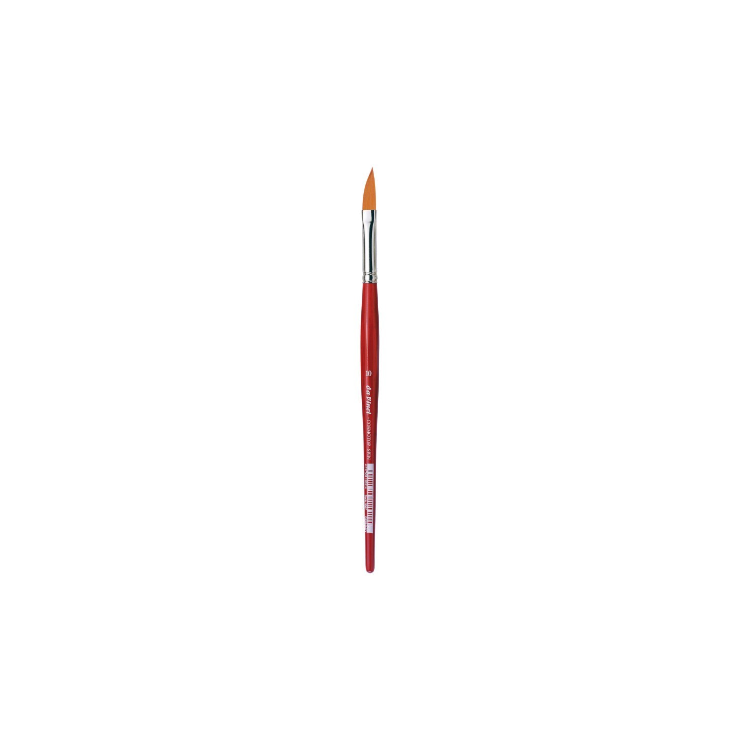 da Vinci COSMOTOP-SPIN Striper Brush, Synthetic, Watercolor, Slant, Size 10