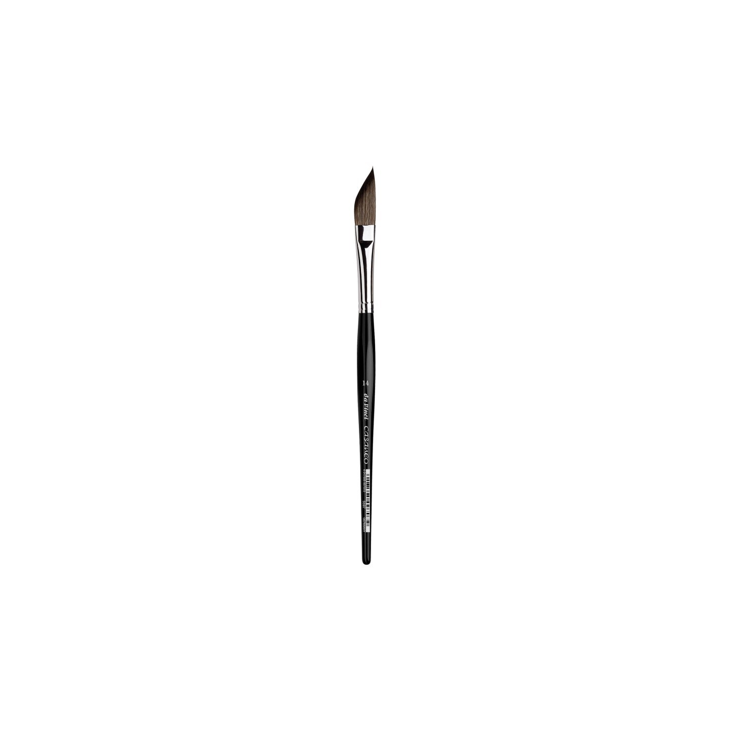 da Vinci CASANEO Sword Shape, Extra Soft Synthetic, Watercolor & Acrylic, Slant, Series 5597, Size 14