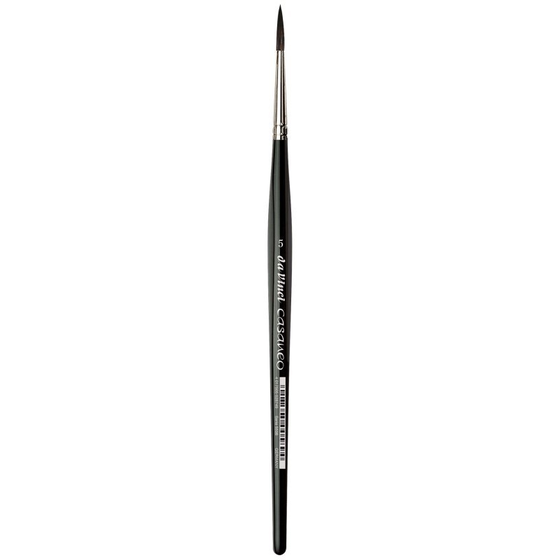 da Vinci CASANEO Silkpainting & Wash, Extra Soft Synthetic, Watercolor & Acrylic, Round, Series 5598, Size 5