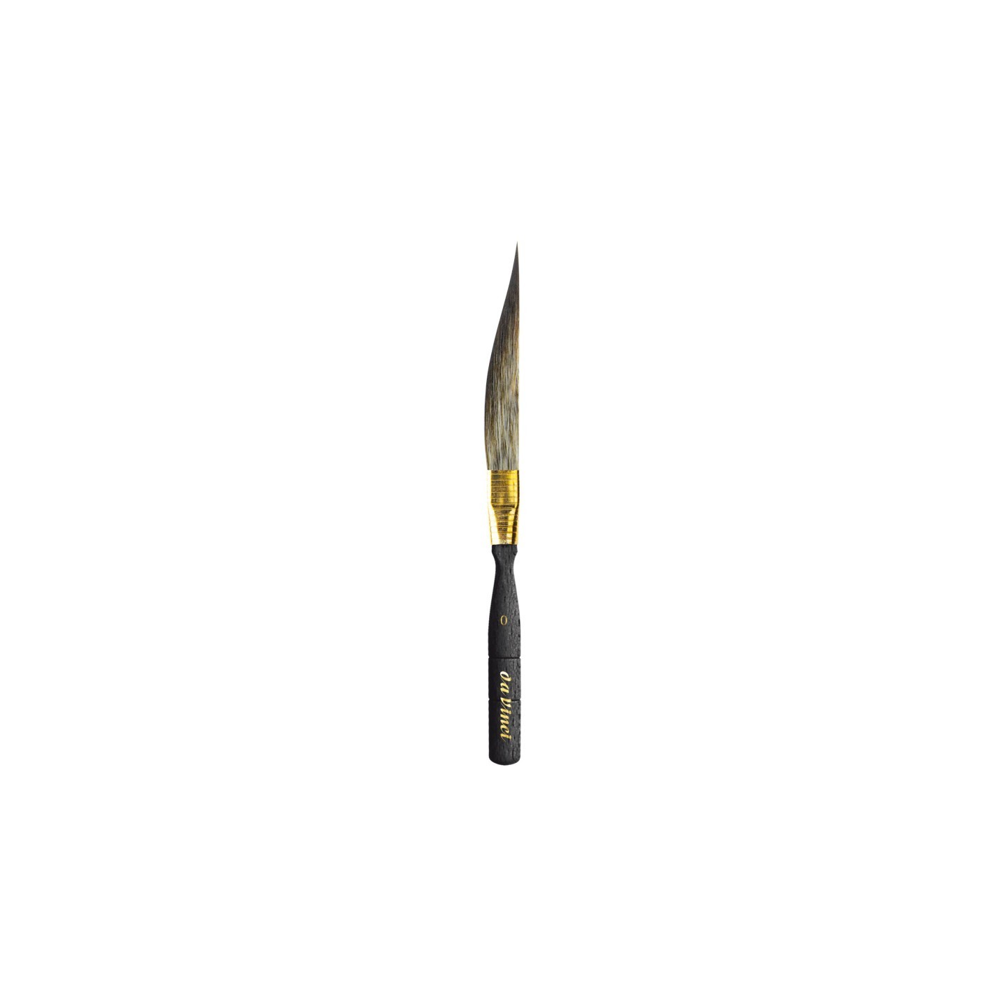 da Vinci CASANEO Dagger Striper with Traditional Pinstriping Handle, Synthetic, Watercolor & Acrylic, Slant, Series 703, Size 0