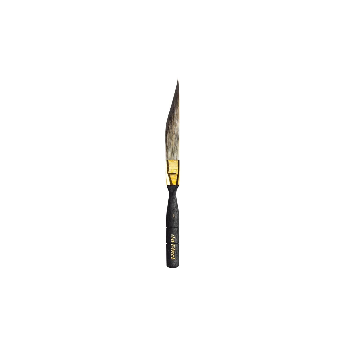 da Vinci CASANEO Dagger Striper with Traditional Pinstriping Handle, Synthetic, Watercolor & Acrylic, Slant, Series 703, Size 1