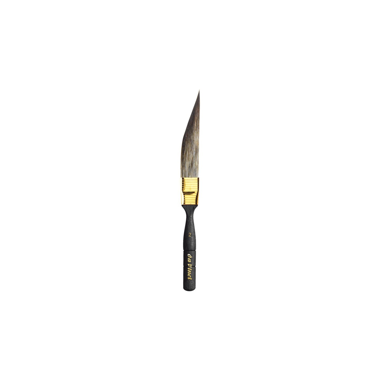 da Vinci CASANEO Dagger Striper with Traditional Pinstriping Handle, Synthetic, Watercolor & Acrylic, Slant, Series 703, Size 2