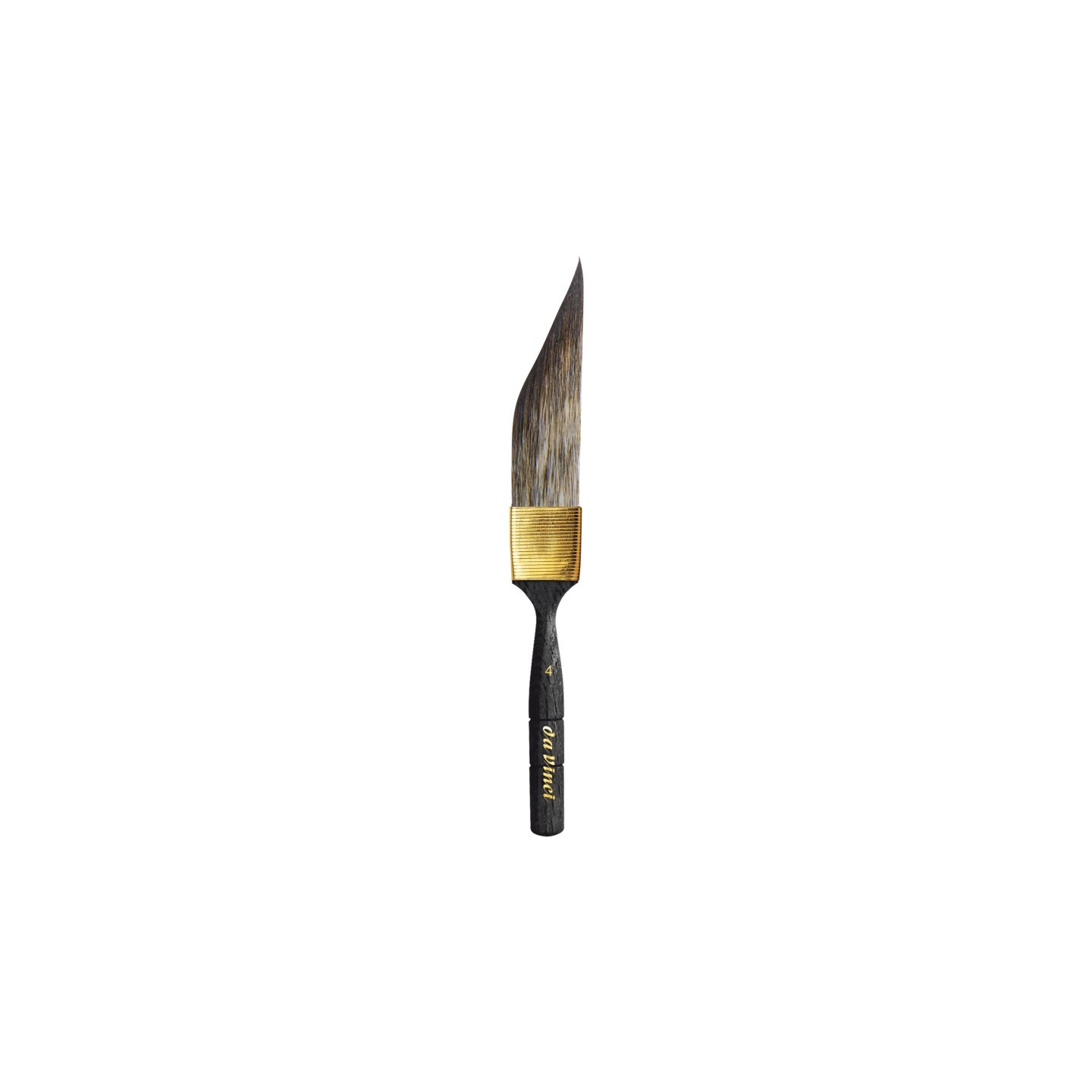 da Vinci CASANEO Dagger Striper with Traditional Pinstriping Handle, Synthetic, Watercolor & Acrylic, Slant, Series 703, Size 4