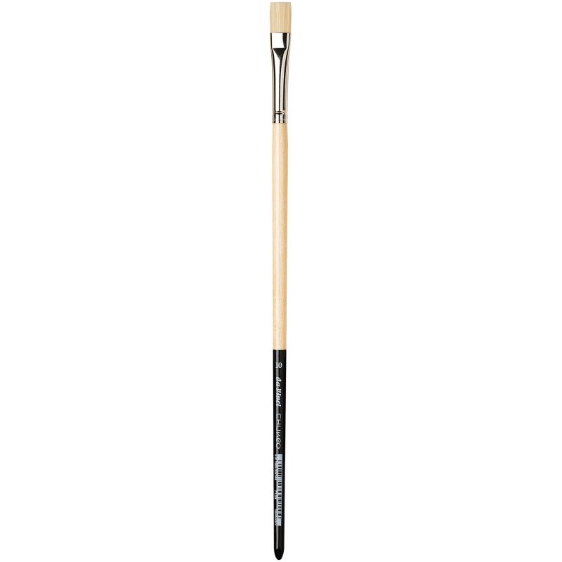 da Vinci CHUNEO Synthetic Hog Bristle, Oil, Flat, Series 7129, Size 10