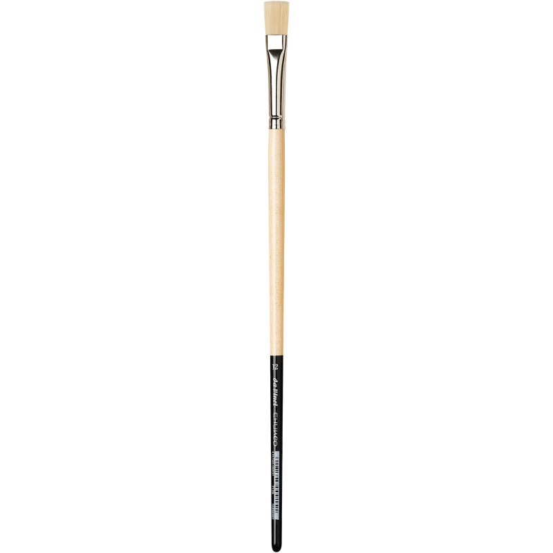 da Vinci CHUNEO Synthetic Hog Bristle, Oil, Flat, Series 7129, Size 12