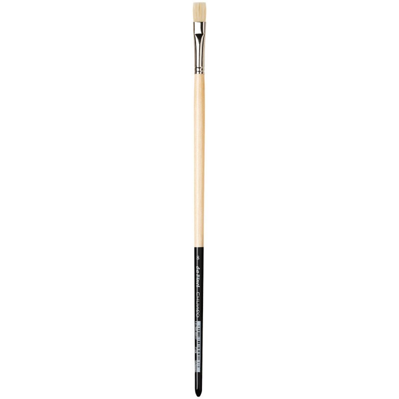 da Vinci CHUNEO Synthetic Hog Bristle, Oil, Flat, Series 7129, Size 8