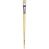 da Vinci TOP-ACRYL Bright White Brush, Synthetic, Acrylic & Oil, Flat, Series 7182, Size 20