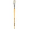 da Vinci TOP-ACRYL Bright White Brush, Synthetic, Acrylic & Oil, Flat, Series 7182, Size 24