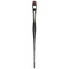 da Vinci TOP-ACRYL Bright Red-Brown Brush, Synthetic, Acrylic & Oil, Flat, Series 7185K, Size 14