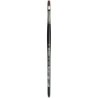 da Vinci TOP-ACRYL Bright Red-Brown Brush, Synthetic, Acrylic & Oil, Flat, Series 7185K, Size 4