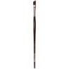 da Vinci TOP-ACRYL Red-Brown Brush, Synthetic, Acrylic & Oil, Slant, Series 7187, Size 12
