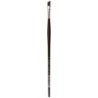 da Vinci TOP-ACRYL Red-Brown Brush, Synthetic, Acrylic & Oil, Slant, Series 7187, Size 8