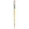 da Vinci TOP-ACRYL White Brush, Synthetic, Acrylic & Oil, Filbert, Series 7482, Size 20