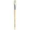da Vinci TOP-ACRYL White Brush, Synthetic, Acrylic & Oil, Filbert, Series 7482, Size 24