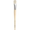 da Vinci TOP-ACRYL White Brush, Synthetic, Acrylic & Oil, Filbert, Series 7482, Size 30
