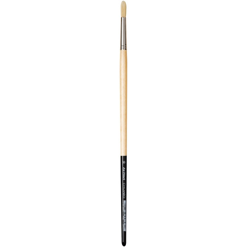 da Vinci CHUNEO Synthetic Hog Bristle, Oil, Round, Series 7729, Size 10