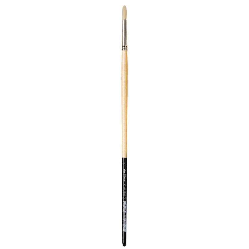 da Vinci CHUNEO Synthetic Hog Bristle, Oil, Round, Series 7729, Size 8