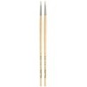 da Vinci TOP-ACRYL White Brush, Synthetic, Acrylic & Oil, Round, Series 7782, Size 6, Pack of 2