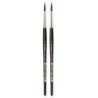da Vinci TOP-ACRYL Red-Brown Brush, Synthetic, Acrylic & Oil, Round, Series 7785K, Size 6, Pack of 2