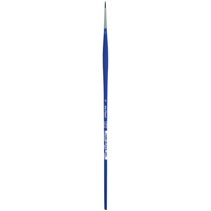 da Vinci FORTE-Acrylics Student Brush, Synthetic, Acrylic & Oil, Round, Series 8630, Size 0
