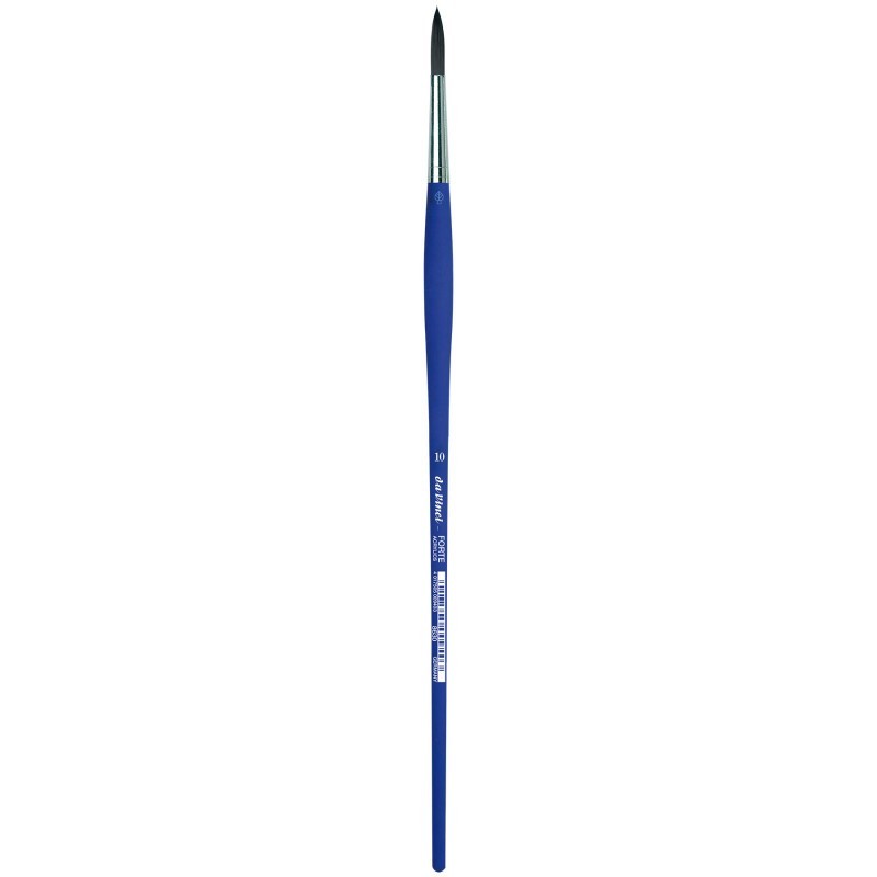 da Vinci FORTE-Acrylics Student Brush, Synthetic, Acrylic & Oil, Round, Series 8630, Size 10