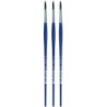 da Vinci FORTE-Acrylics Student Brush, Synthetic, Acrylic & Oil, Round, Series 8630, Size 12, Pack of 3
