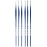 da Vinci FORTE-Acrylics Student Brush, Synthetic, Acrylic & Oil, Round, Series 8630, Size 1, Pack of 6