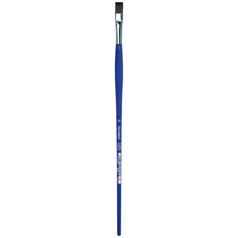 da Vinci FORTE-Acrylics Student Brush, Synthetic, Acrylic & Oil, Flat, Series 8640, Size 10