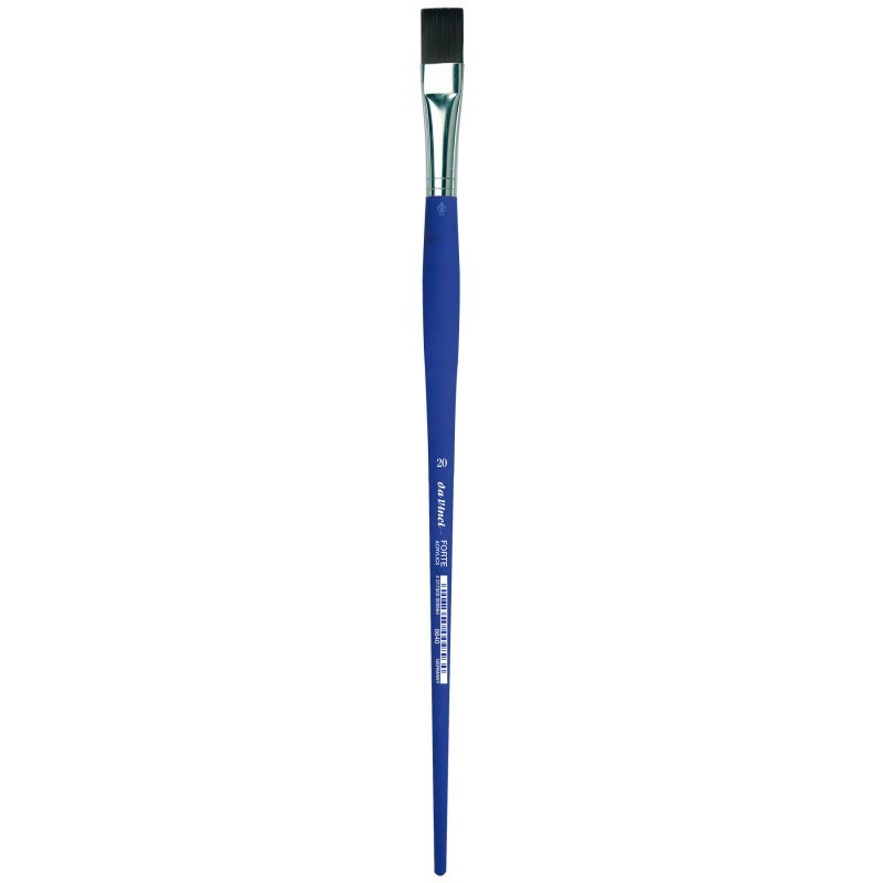 da Vinci FORTE-Acrylics Student Brush, Synthetic, Acrylic & Oil, Flat, Series 8640, Size 20