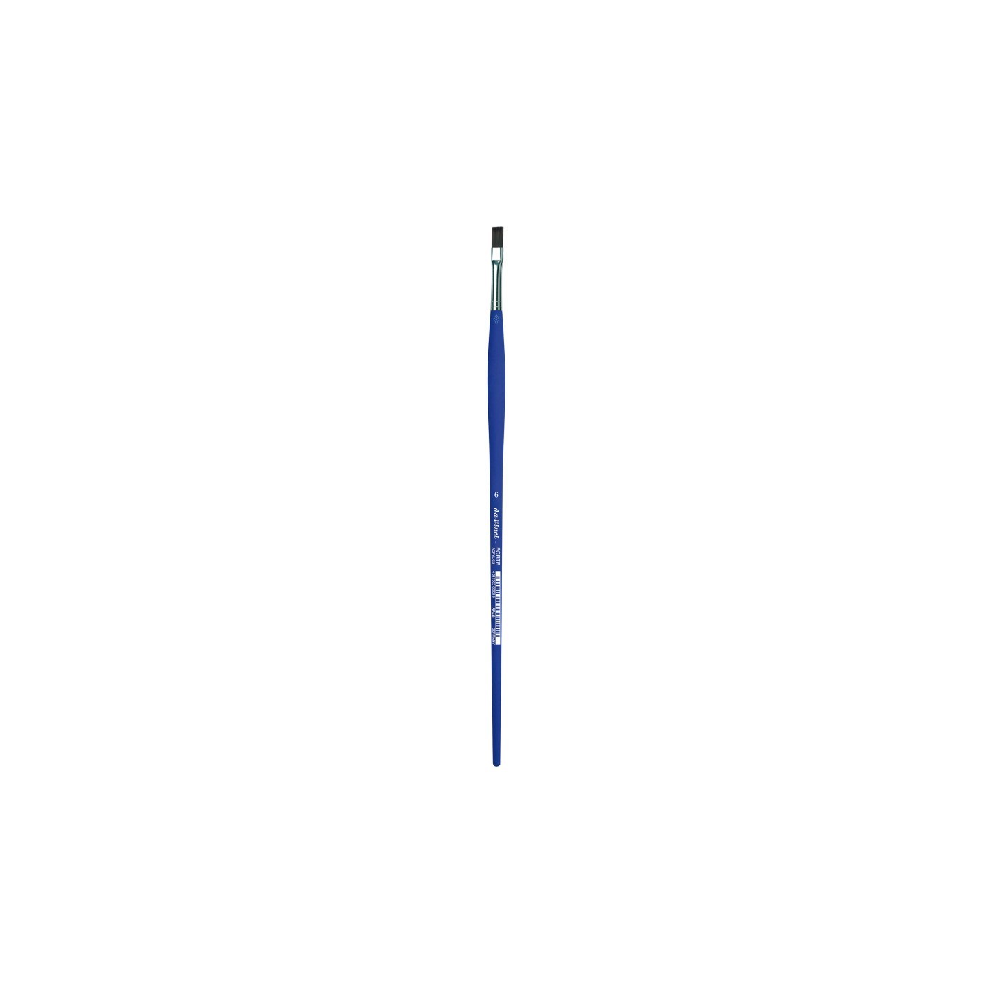 da Vinci FORTE-Acrylics Student Brush, Synthetic, Acrylic & Oil, Flat, Series 8640, Size 6
