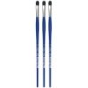 da Vinci FORTE-Acrylics Student Brush, Synthetic, Acrylic & Oil, Filbert, Series 8650, Size 10, Pack of 3