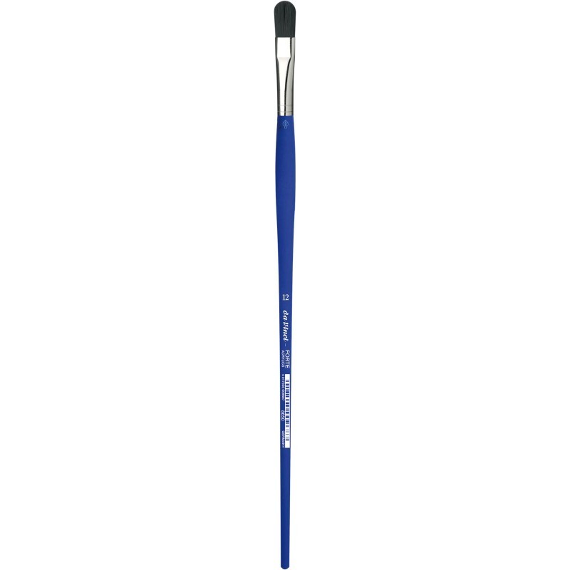 da Vinci FORTE-Acrylics Student Brush, Synthetic, Acrylic & Oil, Filbert, Series 8650, Size 12