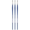 da Vinci FORTE-Acrylics Student Brush, Synthetic, Acrylic & Oil, Filbert, Series 8650, Size 4, Pack of 3