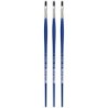 da Vinci FORTE-Acrylics Student Brush, Synthetic, Acrylic & Oil, Filbert, Series 8650, Size 6, Pack of 3