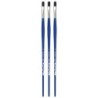 da Vinci FORTE-Acrylics Student Brush, Synthetic, Acrylic & Oil, Filbert, Series 8650, Size 8, Pack of 3