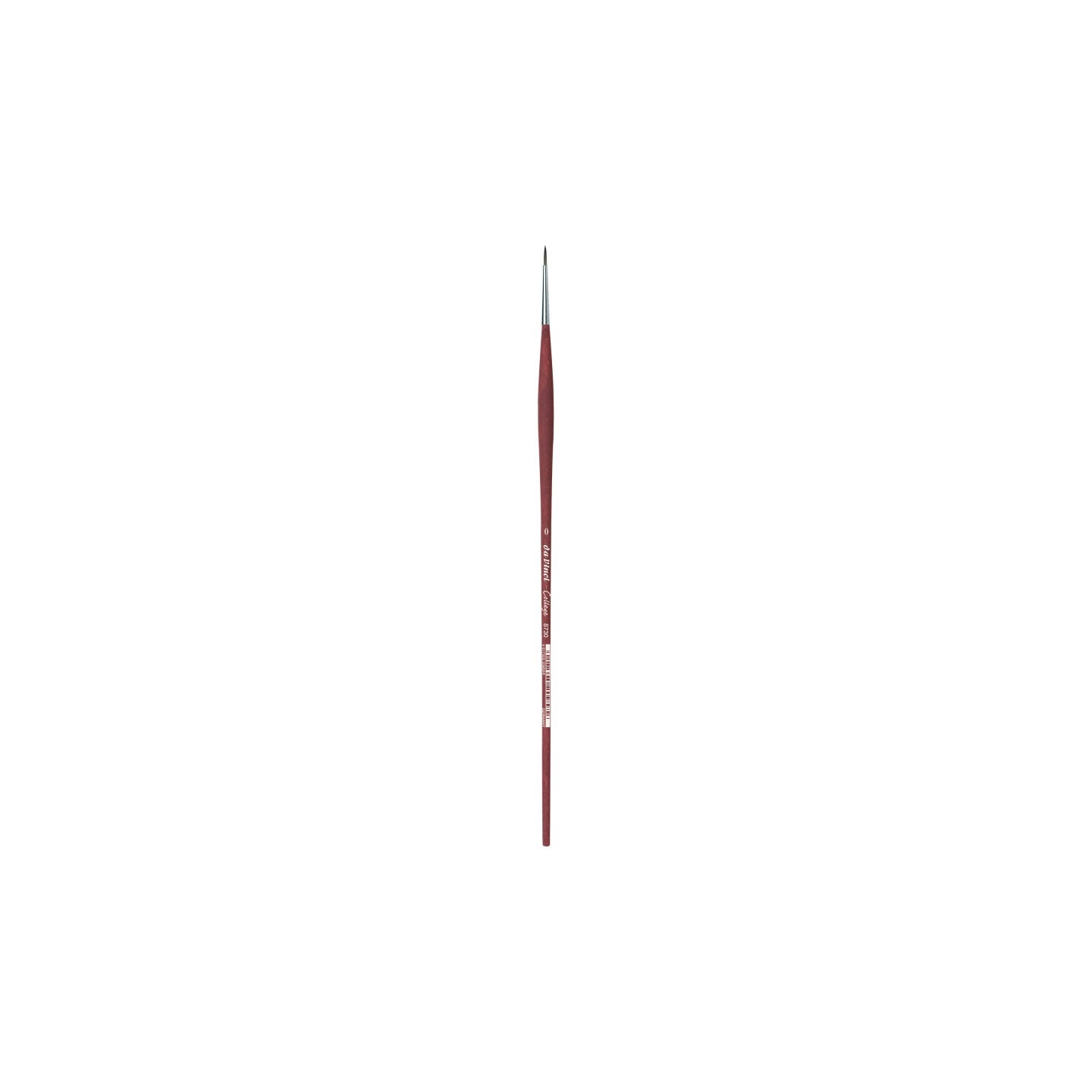 da Vinci COLLEGE Student Brush, Synthetic, Acrylic & Oil, Round, Series 8730, Size 0