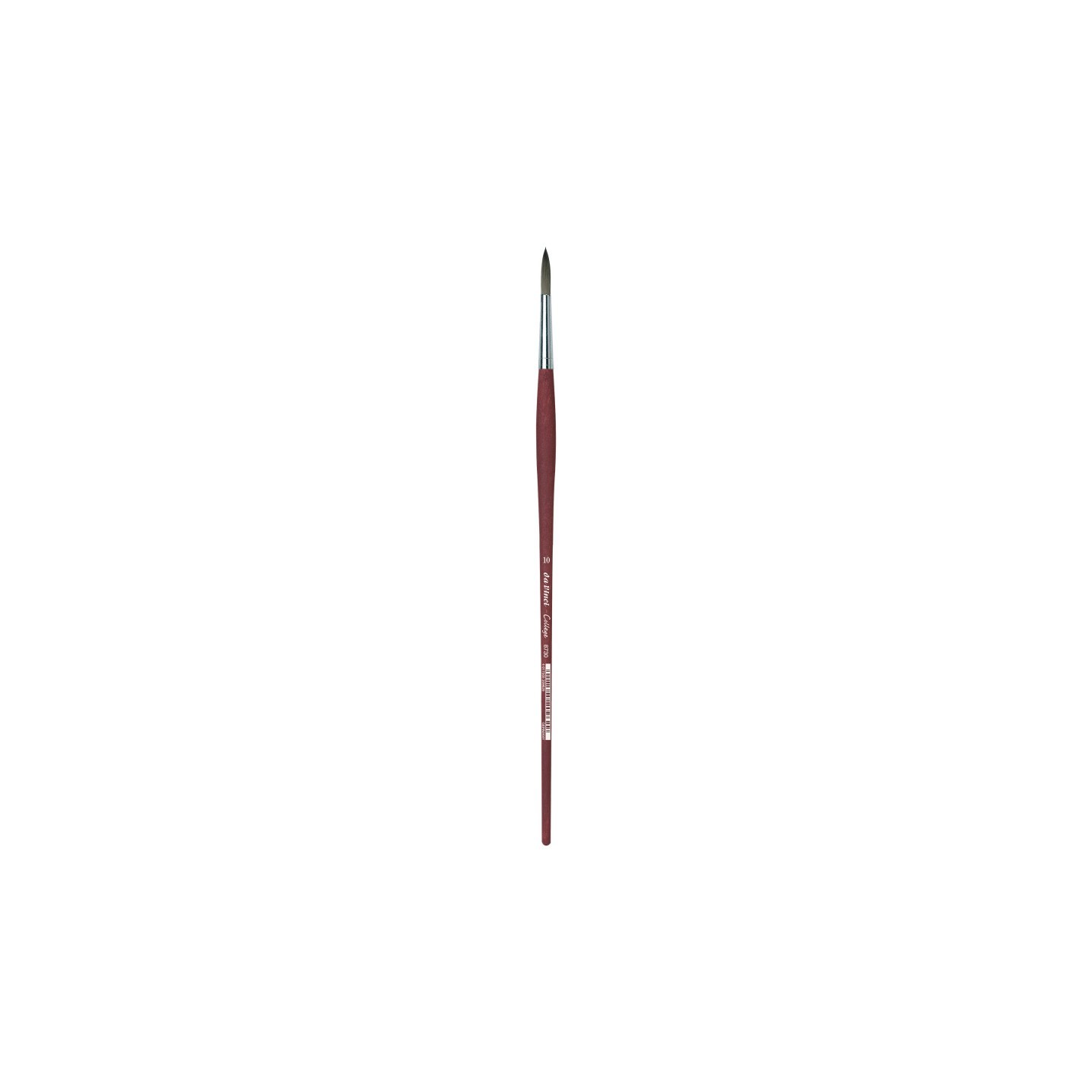 da Vinci COLLEGE Student Brush, Synthetic, Acrylic & Oil, Round, Series 8730, Size 10