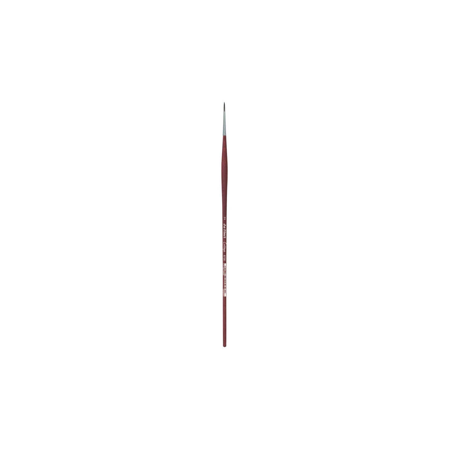 da Vinci COLLEGE Student Brush, Synthetic, Acrylic & Oil, Round, Series 8730, Size 2