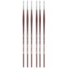 da Vinci COLLEGE Student Brush, Synthetic, Acrylic & Oil, Round, Series 8730, Size 2, Pack of 6