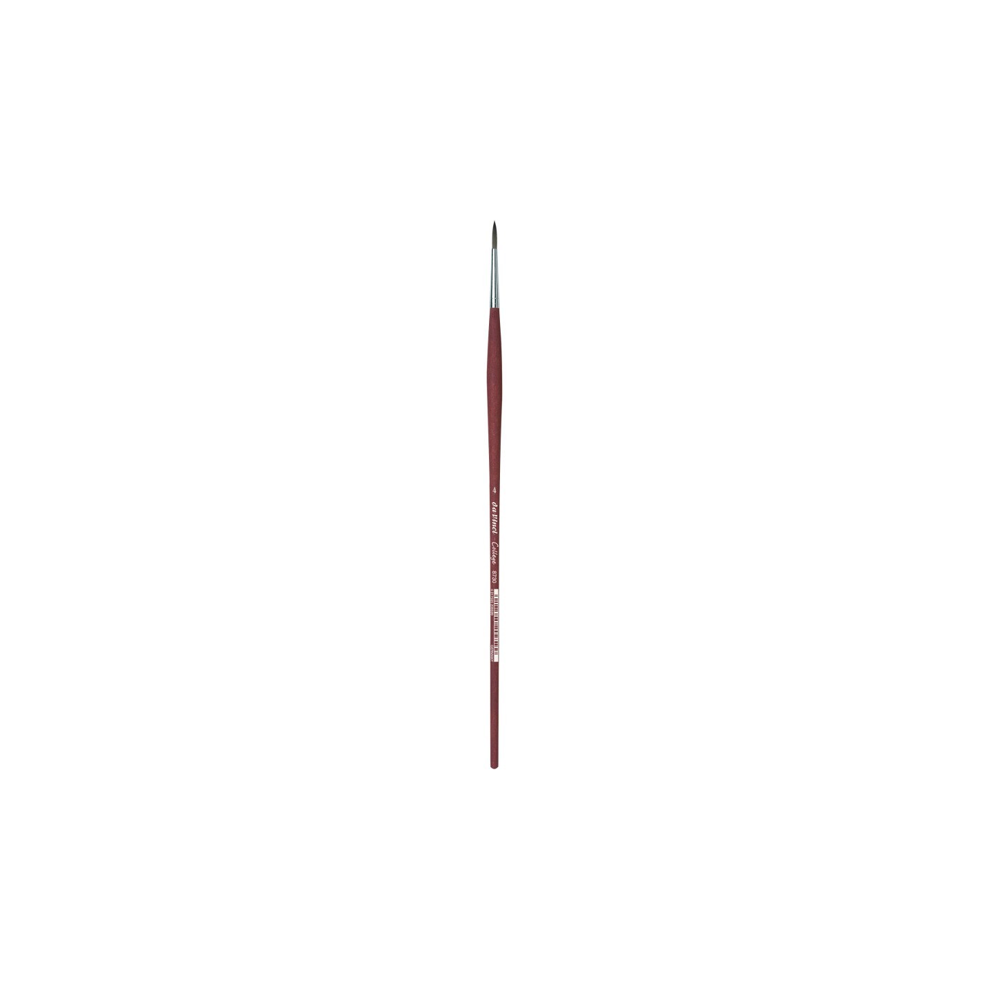 da Vinci COLLEGE Student Brush, Synthetic, Acrylic & Oil, Round, Series 8730, Size 4