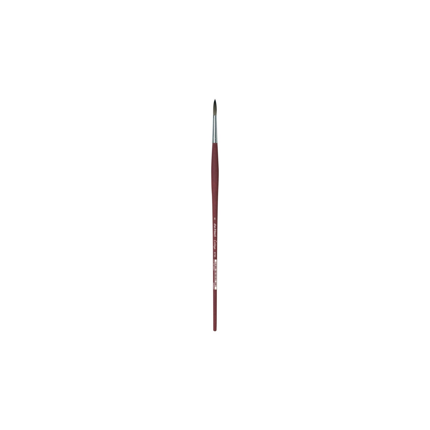da Vinci COLLEGE Student Brush, Synthetic, Acrylic & Oil, Round, Series 8730, Size 8